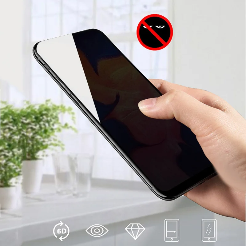 Анти-шпион Стекло для samsung A50 A70 A10 A10S A20 A30 A40 A60 A80 A90 Экран протектор samsung Galaxy A7 A9 закаленное Стекло