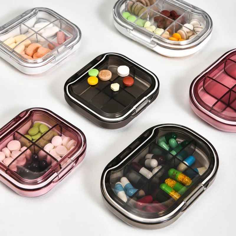 

1PC Weekly 7 Day Pill Container Pill Box Splitter Pill Organizer Medicine Box Cutter Travel Pillbox Health Stationery