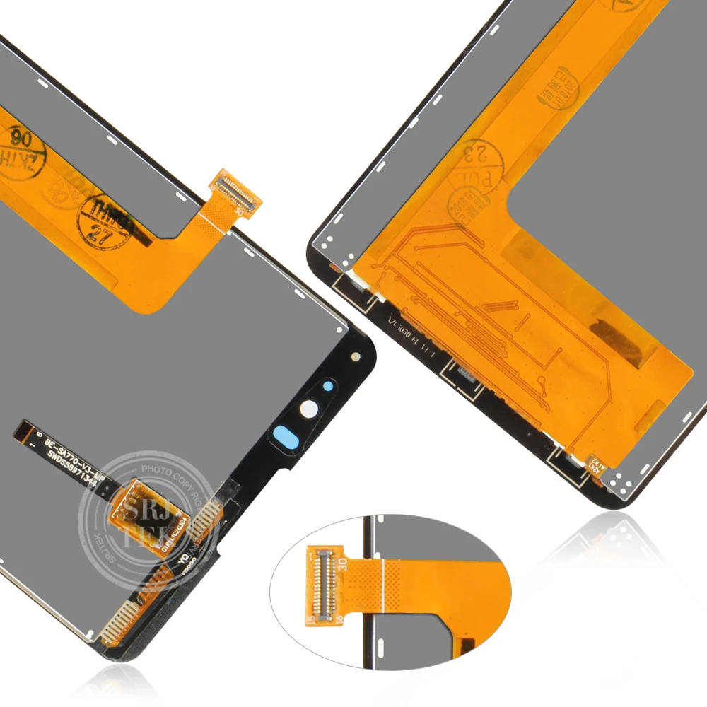 ЖК-дисплей Srjtek 5 3 дюйма для Lenovo S898T S898 сенсорный ЖК-экран с рамкой и дигитайзером в