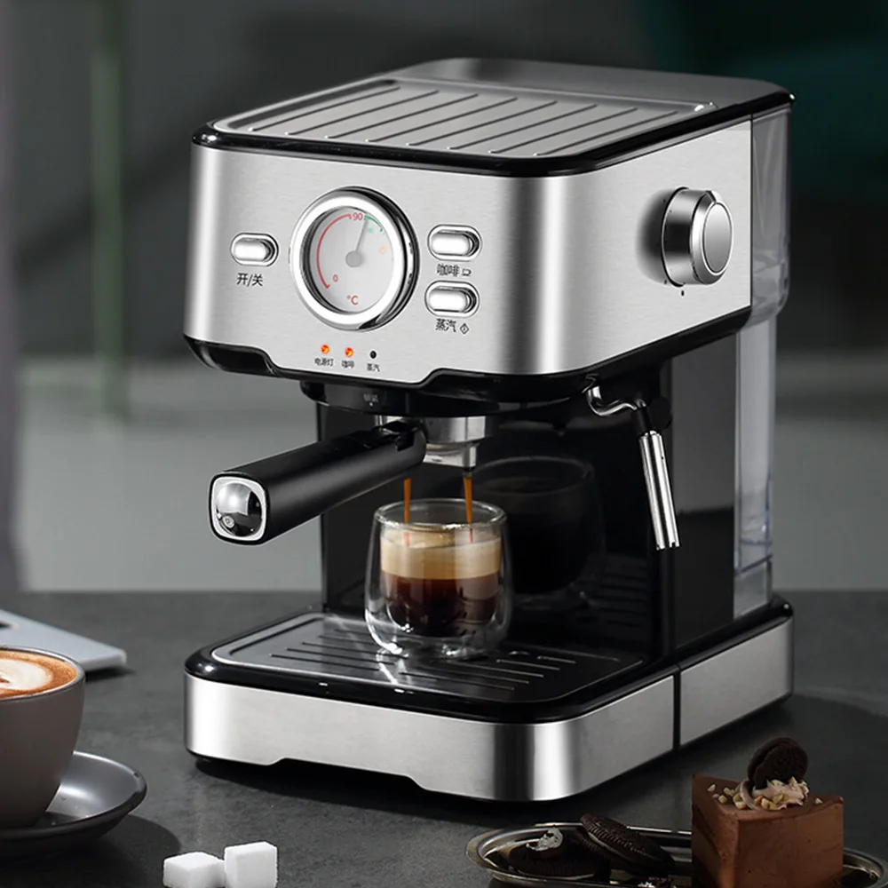 Manual Milk Frothing Steam Pump Pressure Coffee Maker