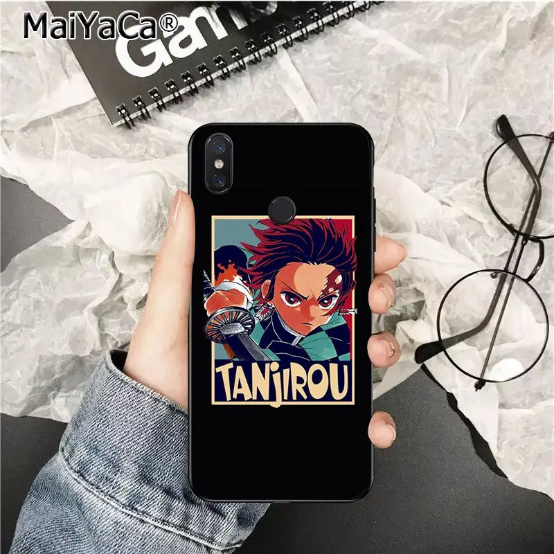 Высококачественный чехол для телефона MaiYaCa Anime Demon Slayer Kimetsu no Yaiba xiaomi mi 6 8 se note2 3 mix2