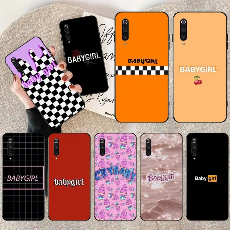Чехол для телефона USAKPGRT babygirl Xiaomi Mi Note 10 Lite 9T Pro xiaomi CC9 9SE | Мобильные телефоны и