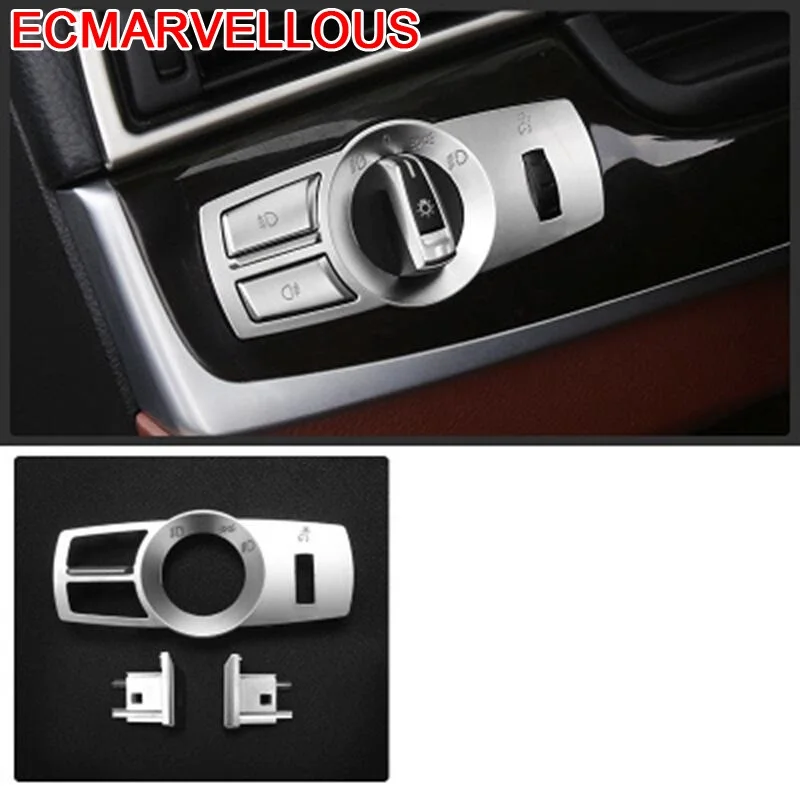 

Accessoires Voiture Decoration Sticker Car Accessories Interior Handbrake Multimedia Switch Button Knob FOR BMW 5 6 7 series