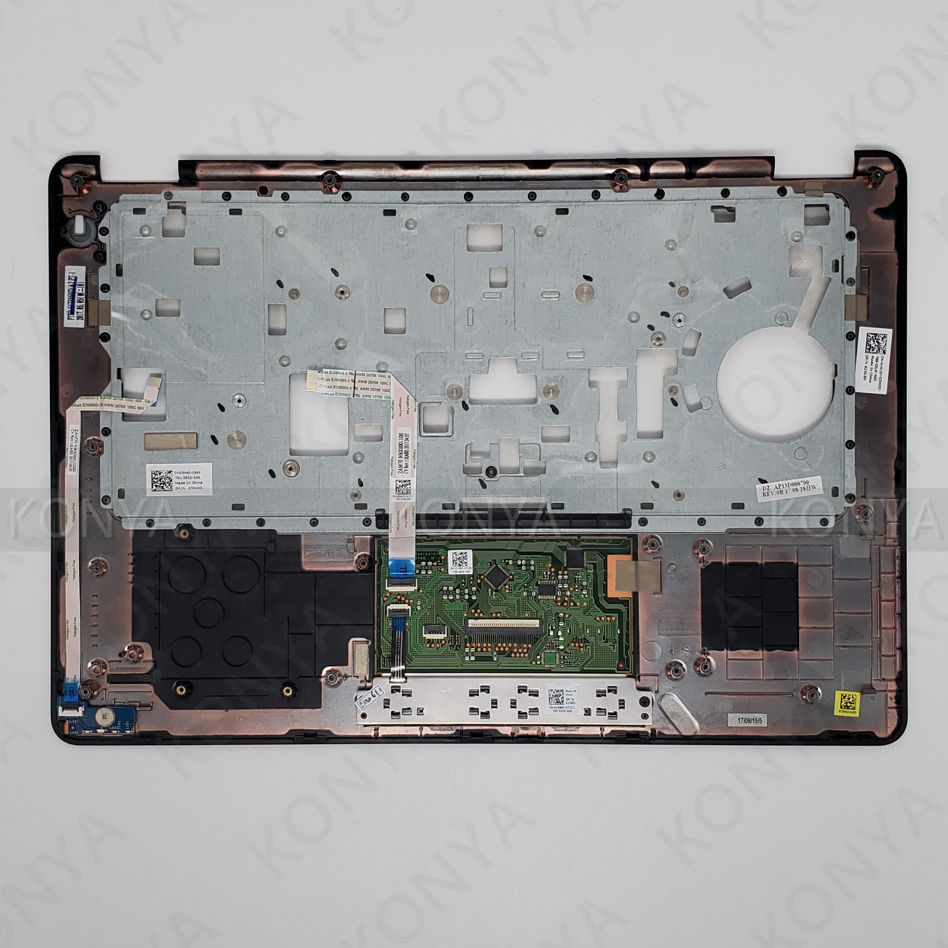 Новый оригинальный для Dell Latitude E5450 верхняя крышка тачпад Упор рук верхний чехол