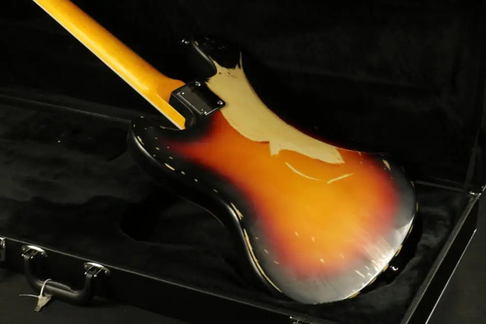 Lzeal sunburst 4 струнная бас-гитара relic heirloom коллектор herritage струны электрогитары