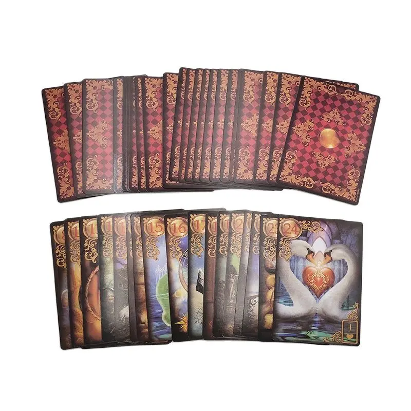 Доска-Таро Reverie Lenormand 47 карт настольная игра с онлайн-руководством для взрослых и