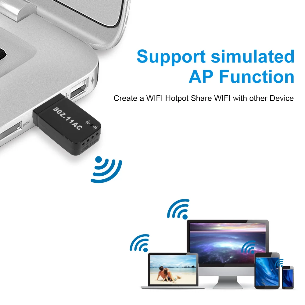 USB-адаптер Wi-Fi 5 ГГц с антенной USB 3 0 | Компьютеры и офис