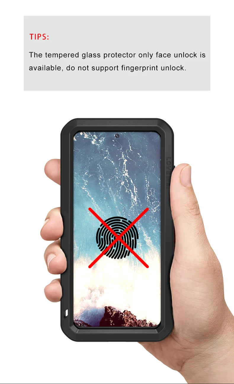 love mei phone case for samsung galaxy s20 luxury shockproof waterpoof anti fall metal armor cover for samsung s20 ultra s20 5g free global shipping