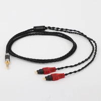 preffair 8cores balanced pure silver plated earphone cable for sennheiser hd580 hd600 hd650 hdxxx hd660s hd58x hd6xx
