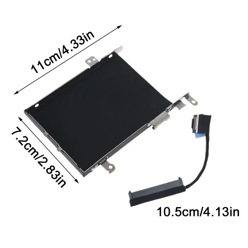 

HDD Caddy Bracket Hard Drive Adapter SSD Cable Connector Laptop Accessory Screw for Latitude E5570 M3510 Laptop