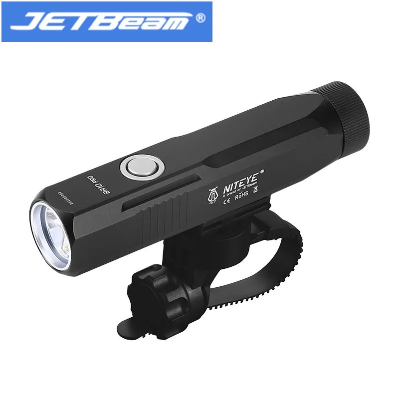 

JETBEAM BR10 PRO flashlight 1380 Lumens 360Â°Rotatable Design Ultra-Bright Bicycle Light SST40 LED