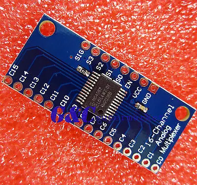 16CH аналоговая цифровая коммутационная плата MUX CD74HC4067 точный модуль | Электронные