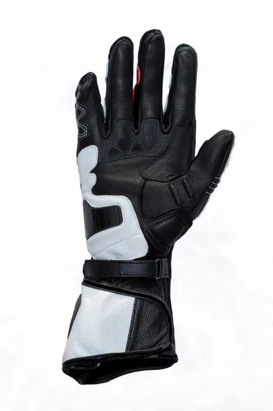 

Titanium Gloves For BMW Motorrad Motorbike Motocross MTB ATV Bike Riding Men's Riding Long Leather Gloves