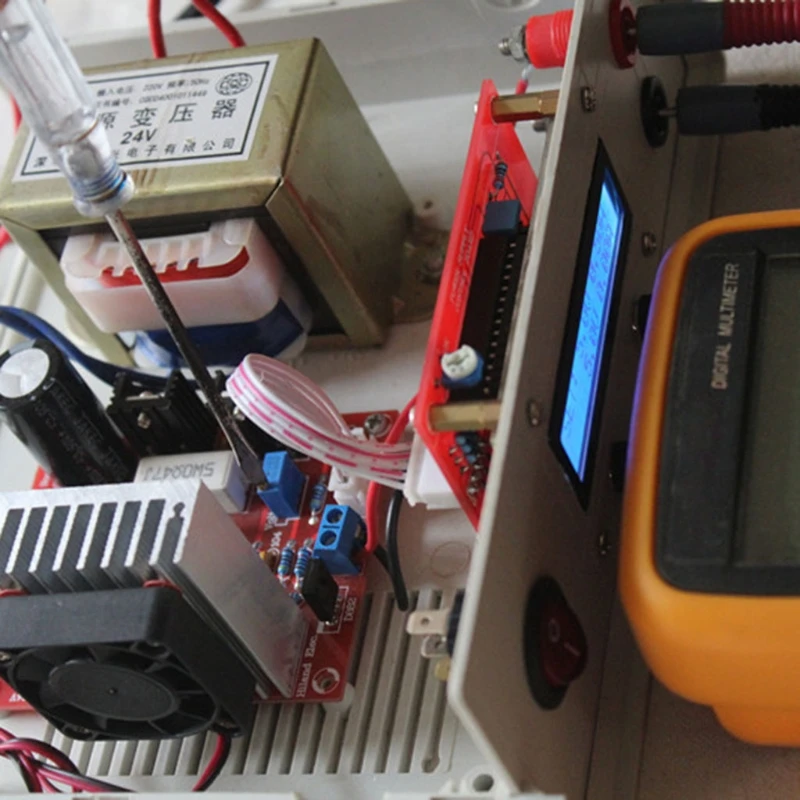 0-28V 0.01-2A Adjustable DC Regulated Power Supply DIY Kit LCD Display KitShort-circuit/Current-limit Protection | Электронные