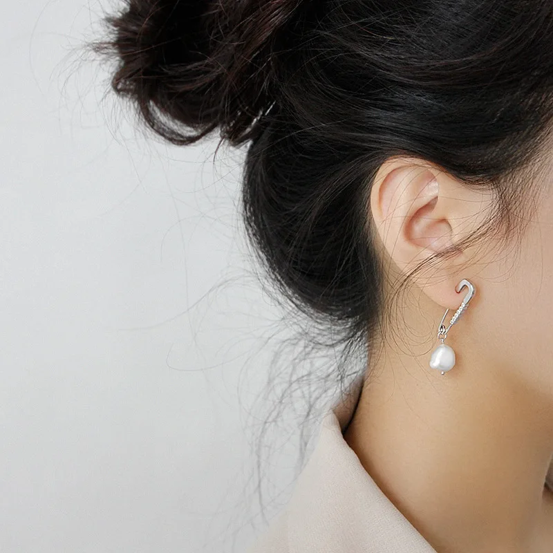 Серьги-гвоздики женские из серебра 925 пробы с фианитами | Украшения и аксессуары