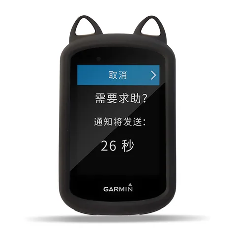 Силиконовый чехол-накладка с кошачьими ушками для Garmin Edge 830, качественный чехол с GPS для компьютера garmin edge 830