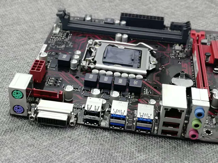 Оригинальная материнская плата для ноутбука ASUS EX-B150M-V3 LGA 1151 DDR4 USB2.0 USB3.0 32GB DVI B150 I3 I5 I7 Процессор рабочего Материнская плата