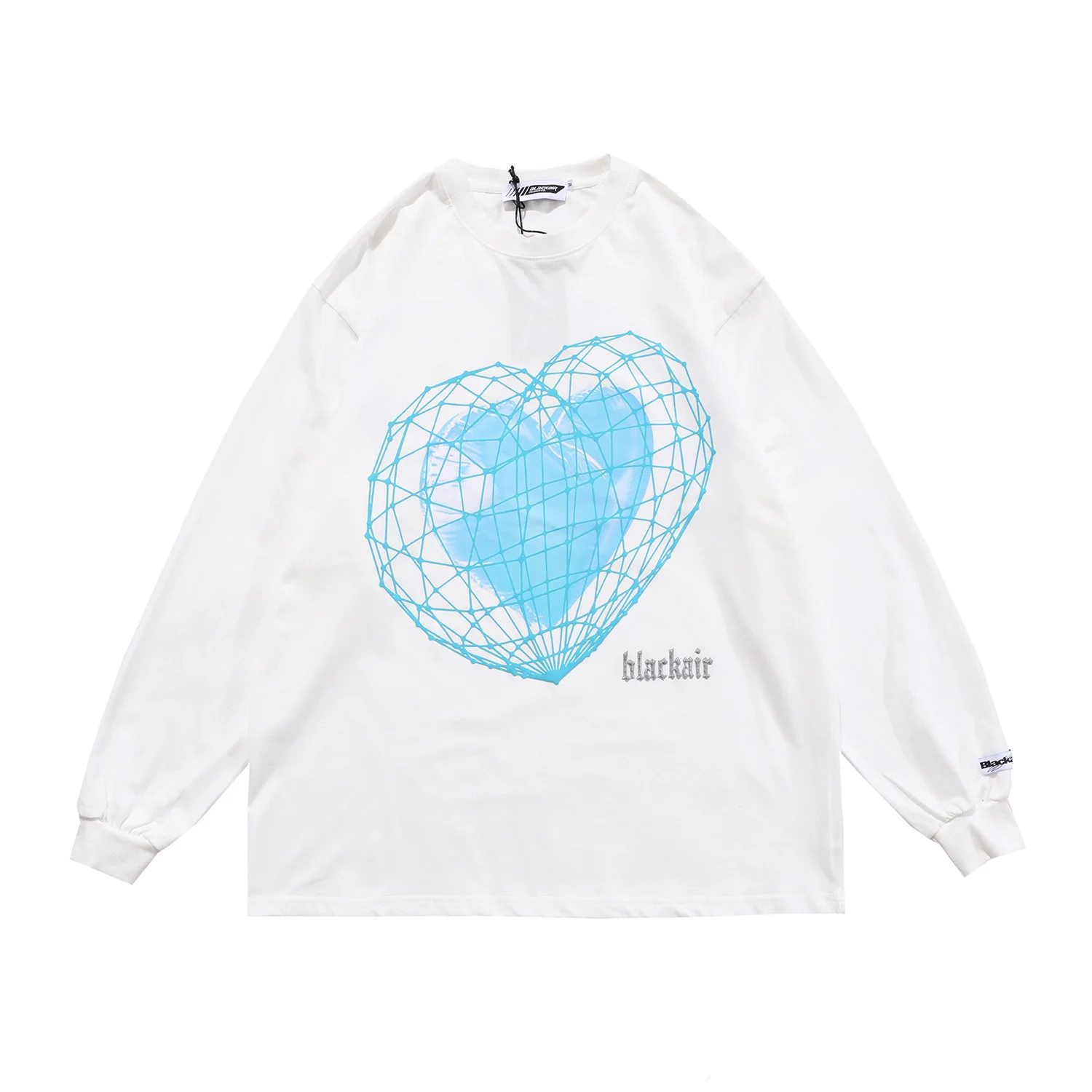 

Футболка мужская с принтом Love, модная Свободная рубашка в стиле хип-хоп, хипстерская одежда с длинным рукавом, топ из хлопка для пар, весна-ле...