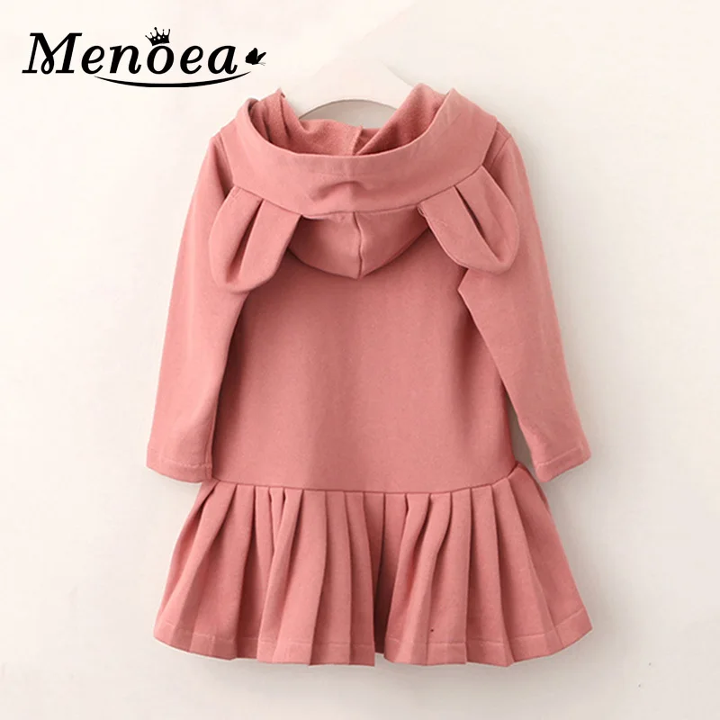 Menoea/платье для девочек новая осенняя одежда брендовая блузка маленьких детское