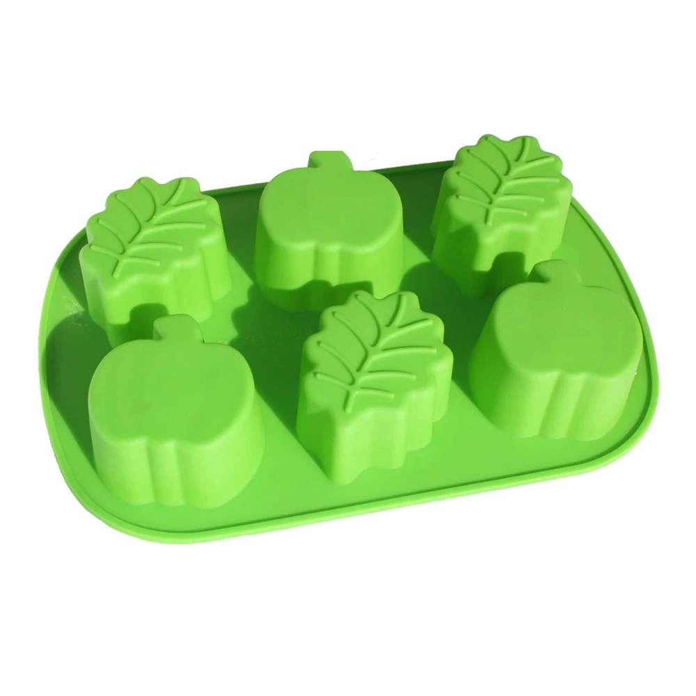 Силиконовые формы для Хэллоуина Осенние декоративные лосьоны мыло тыква листик