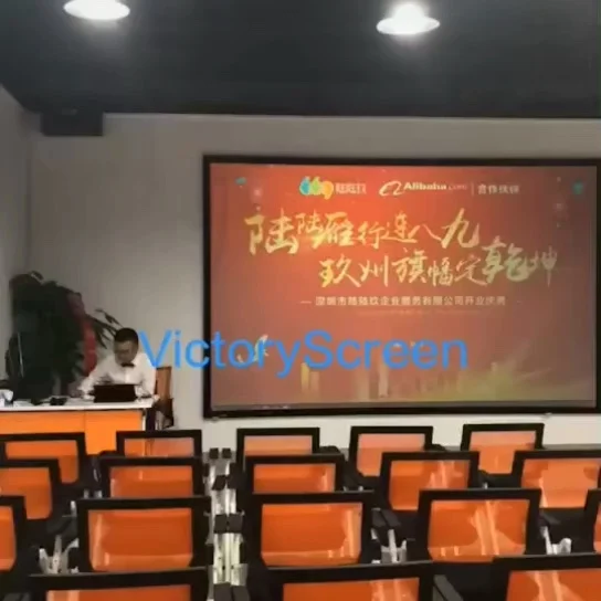 

2020 экран VICTORY 120 дюйма VICTORY PET короткий экран для проекции альр