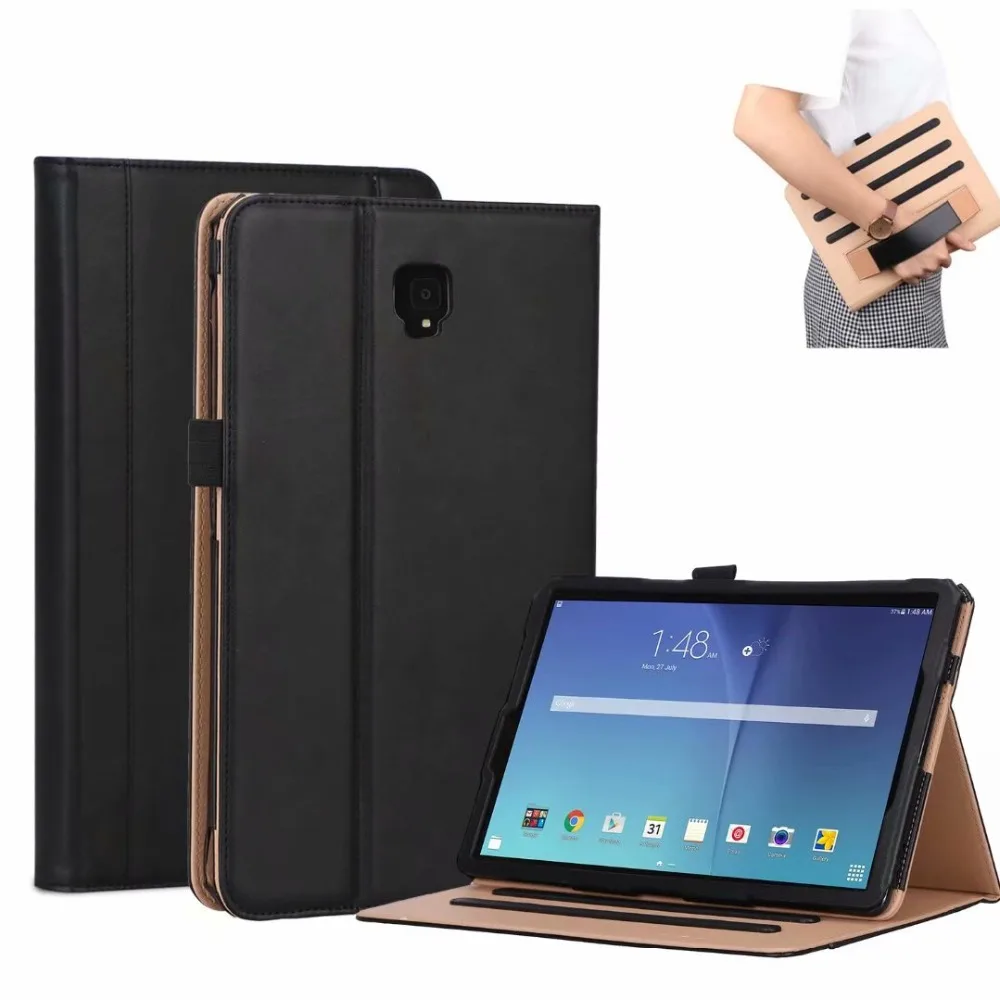 Умный чехол для Samsung Galaxy Tab S4 10 5 T830 T835 SM дюйма планшета с ручкой и ремешком на руку