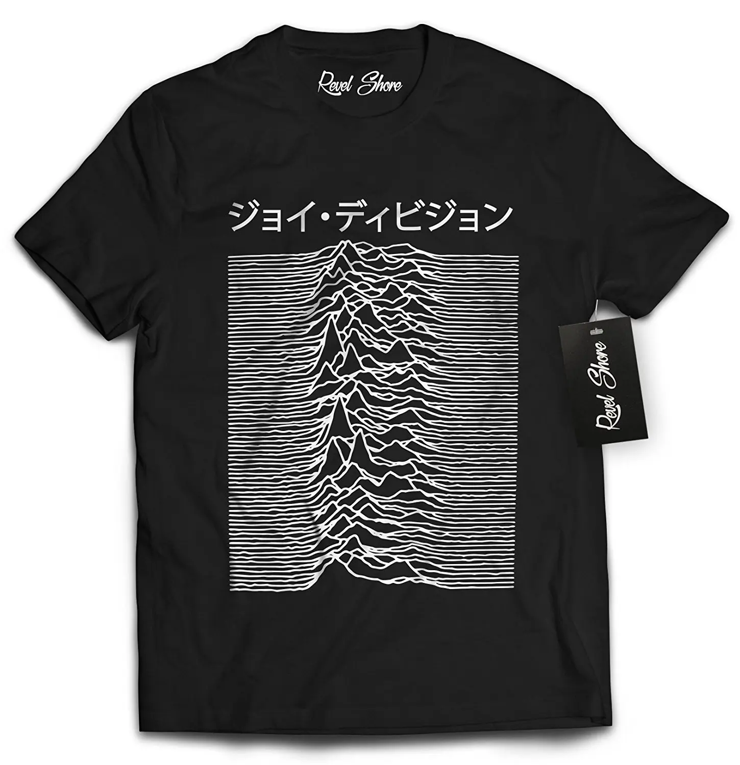 Японская футболка Joy Division используется на неизвестные удовольствия | Мужская
