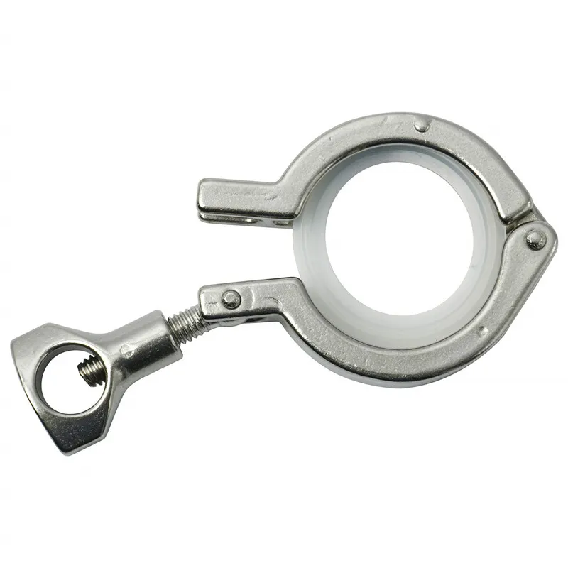 Сверхмощный тройной зажим из нержавеющей стали с одной штифтовой гайкой и