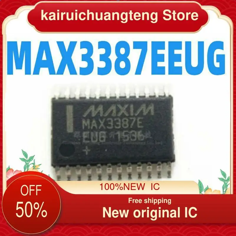 

(1PCS) MAX3387EEUG+T MAX3387E MAXIM TSSOP-24 New original IC
