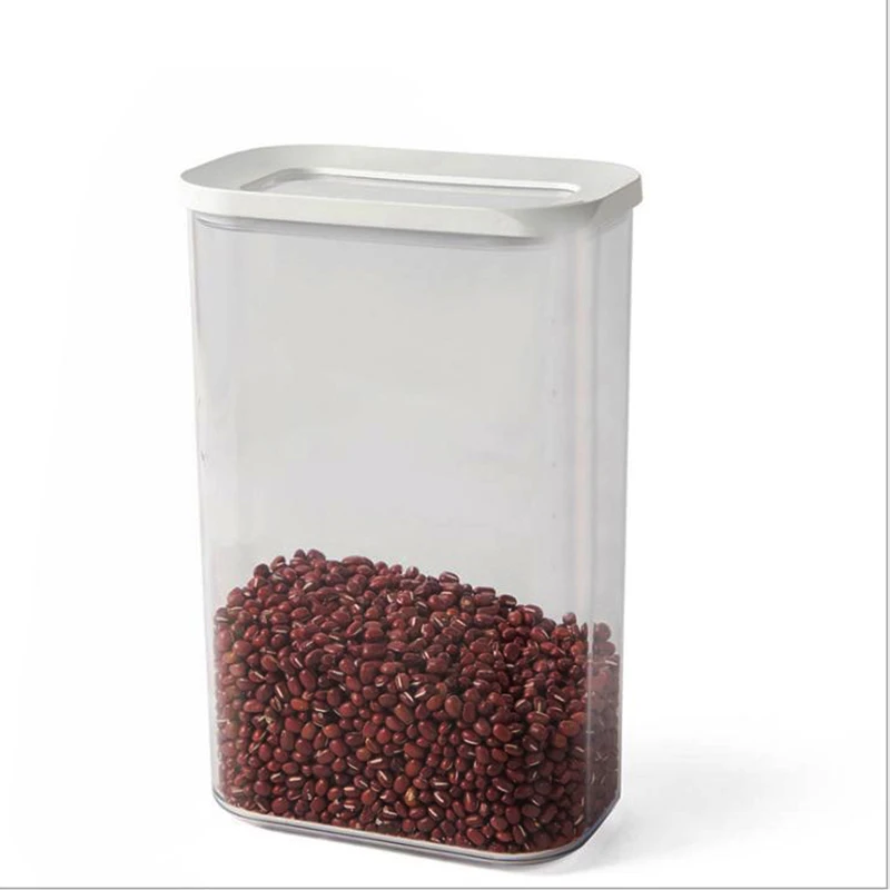 

Storage Box Plastic Food Seal Jar Grains Storage Cans Thickened Moisture-Proof For Kitchen HEE889