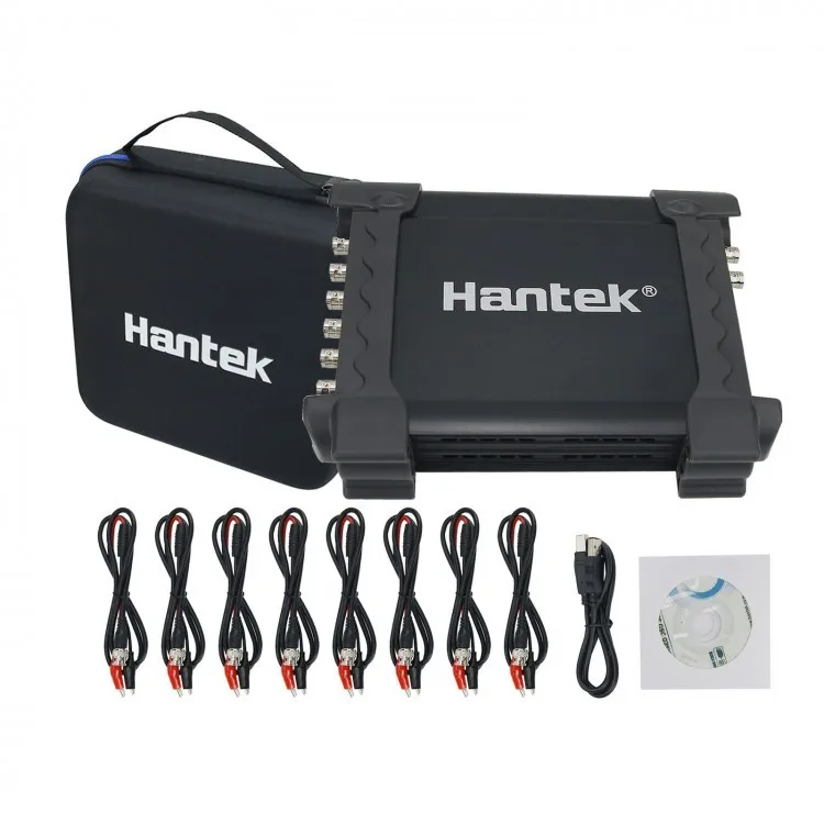 8-канальный автомобильный осциллограф HANTEK 1008B генератор сигналов