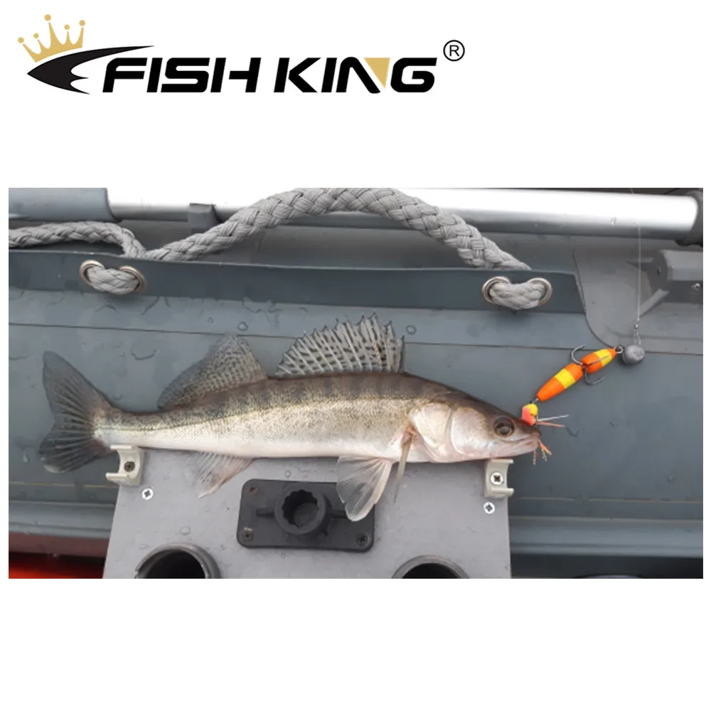 FISH KING Mandula Hot Sale Fishing Lure Soft Lures Foam Bait Swimbait Wobbler Bass Pike Insect Artificial Baits Pesca | Спорт и