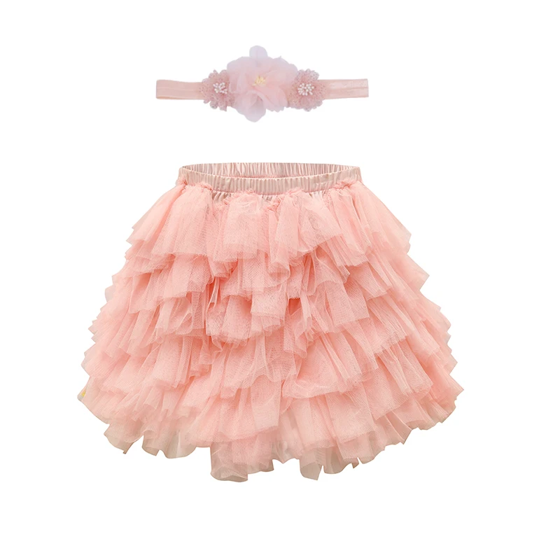 Новая дизайнерская юбка пачка для девочек Детская фатиновая принцессы с v