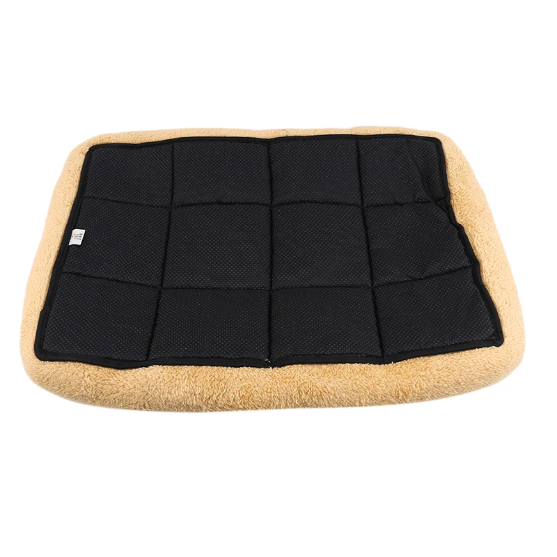 Теплая Флисовая подстилка для домашних животных Лежанка домашнее гнездо теплое