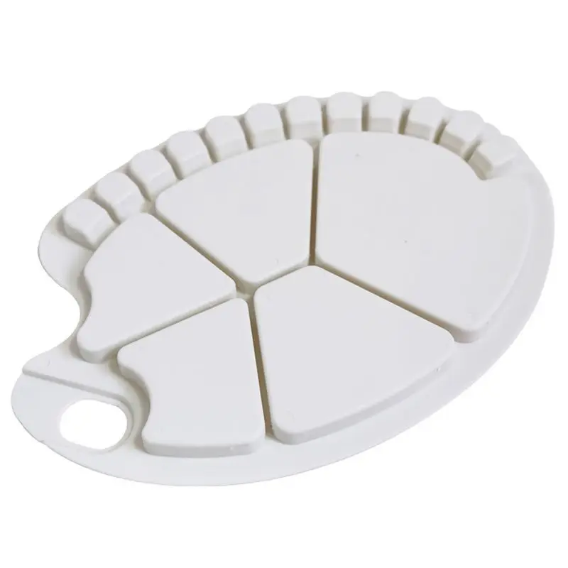 1 упаковка профессиональная цветовая палитра пластиковая Палетка для смешивания