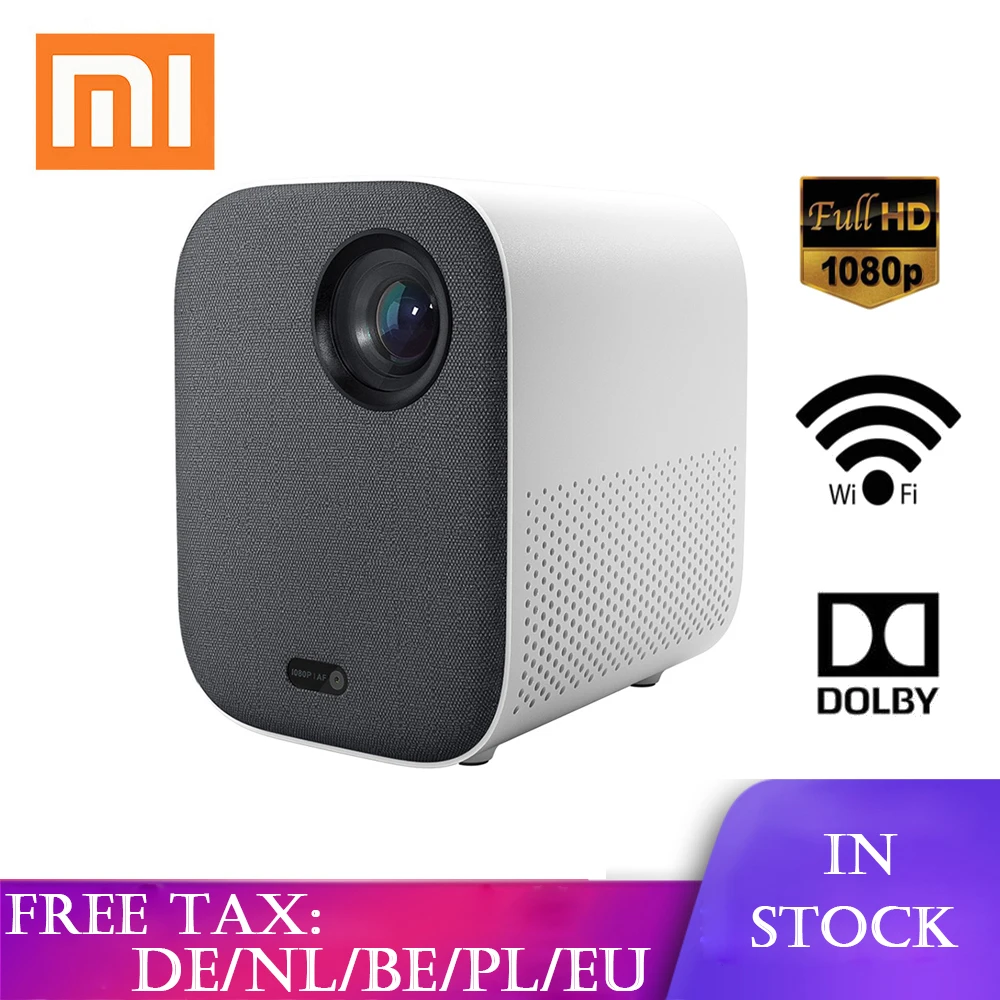 Оригинальный мини проектор Xiaomi Mijia Youth Version портативный домашний кинотеатр на