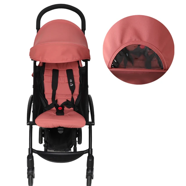 175°Stroller Accessories Hood&Mattress For Babyzen Yoyo2 Canopy Cover Seat Cushion Fit Yoyo Pram Sunshade 1:1 Fabric 6