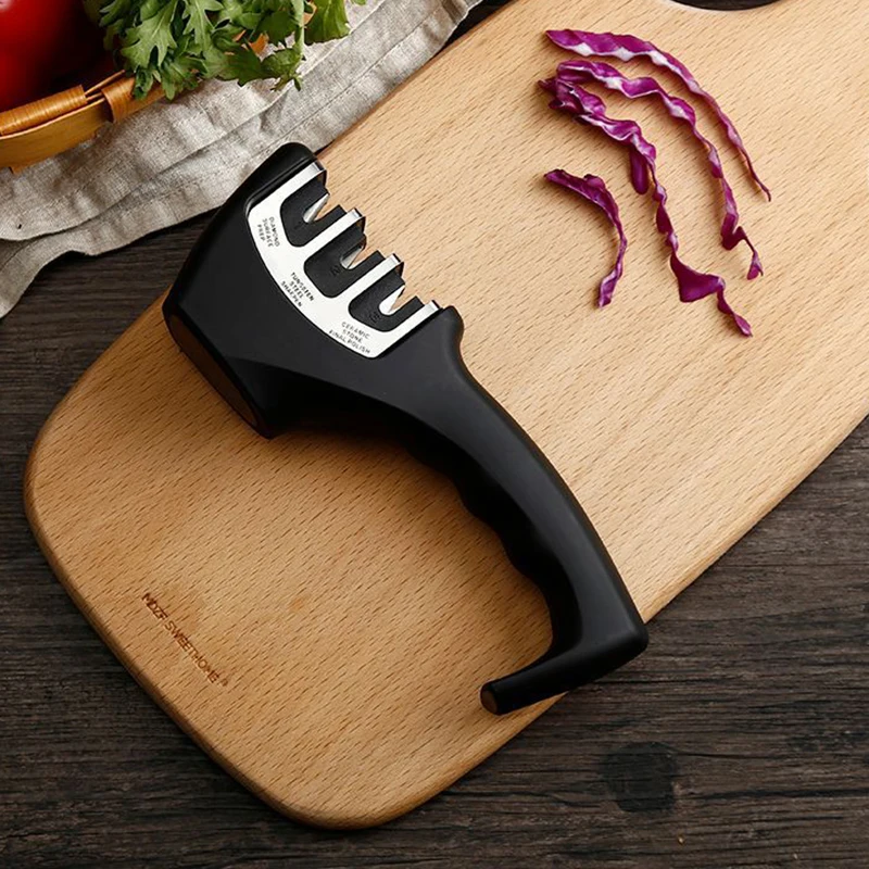 Заточные Точилки для кухни цвет серый кожа алюминиевый сплав|Точилки| |