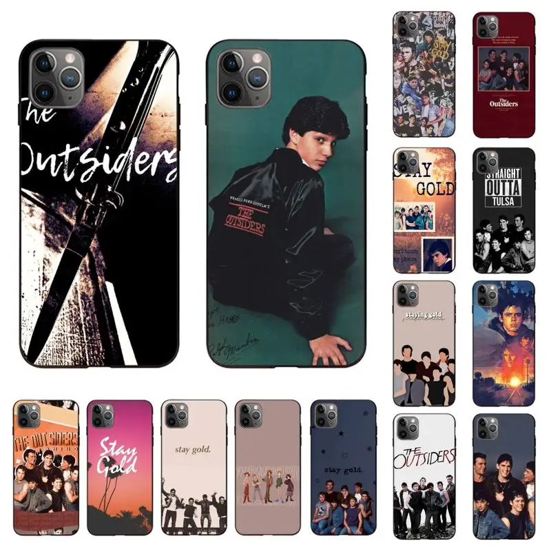 

Yinuoda The Outsiders film Phone Case for iPhone 11 12 pro XS MAX 8 7 6 6S Plus X 5S SE 2020 XR cover