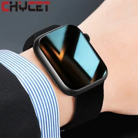 chycet iwo smart watch men dial call music smartwatch women heart rate blood pressure oxygen fitness bracelet sport clock