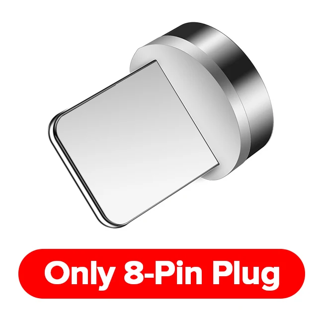 Only Plug For iPhone Магнитный кабель INIU 3A Micro USB C quick charge 3,0 для iPhone 11 X samsung, магнитный кабель для быстрой зарядки usb type C, зарядное устройство для мобильного телефона - Цвет: Only Plug For iPhone