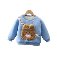 new winter kids thick warm clothes baby boys girls cartoon jacket children tredny cotton coat toddler infant casual tops sweater
