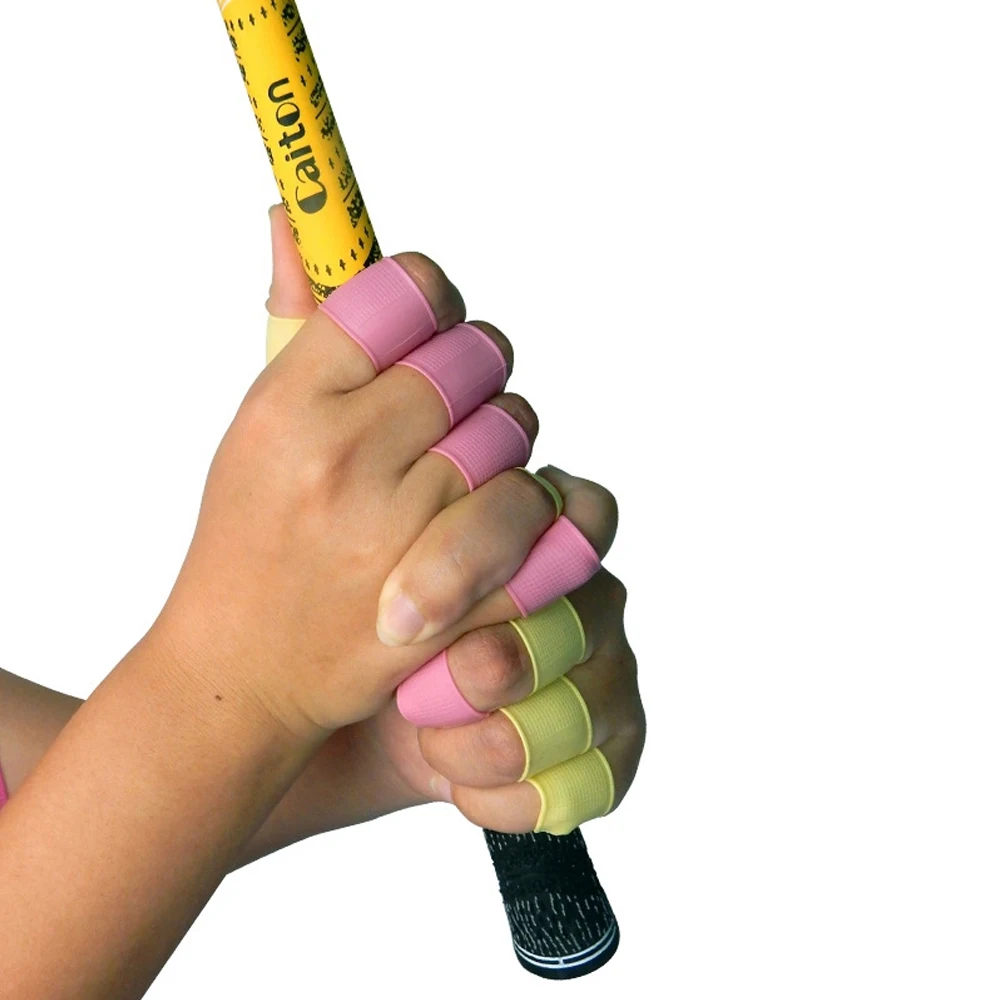 8 шт./компл. силиконовый чехол для гольфа с поддержкой пальцев защитный