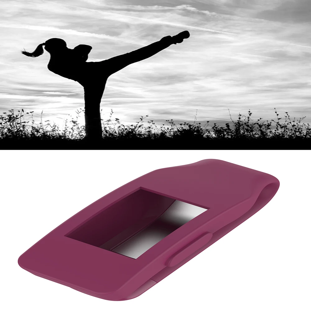 

Universal Steel Clip Protector Holder Silicone Protective Case Clip For Fitbit Inspire Inspire HR ace2 Watch