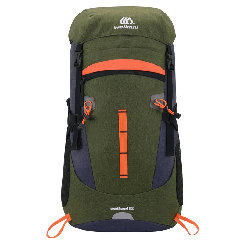

50L Outdoor Bag Camping Hiking Climbing Bag breathable traveling Backpacks Molle Sport Bag travel Rucksack for male