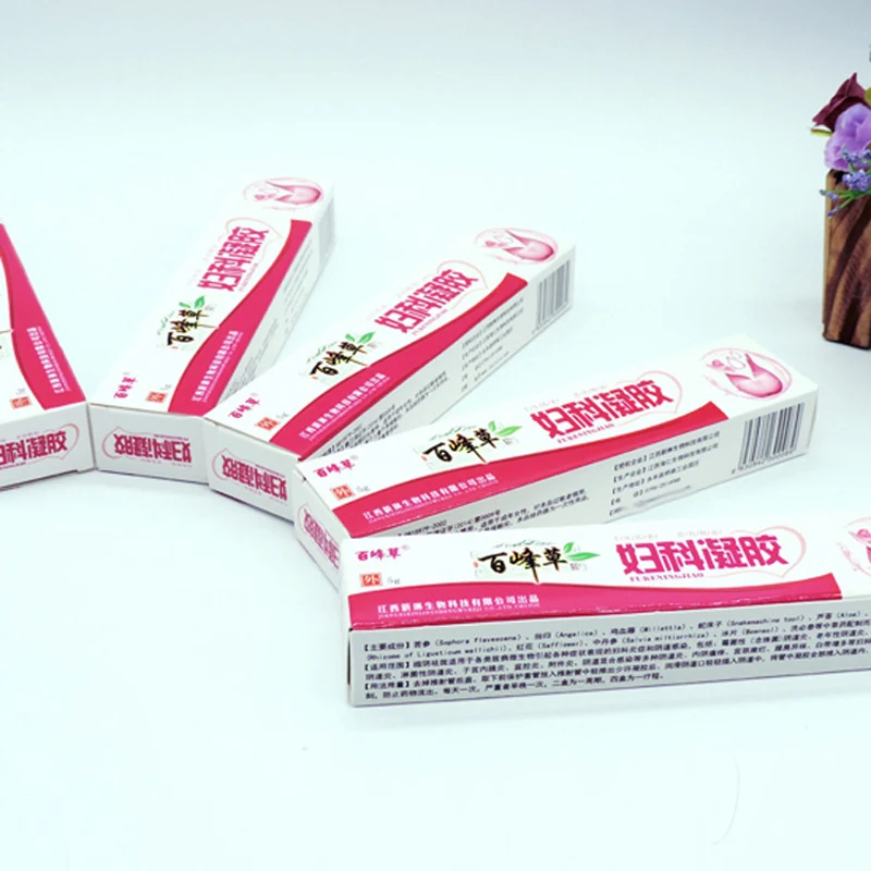Woman Vaginal Tighten Gynecological Gel Trichomonas Female SEX Health Uterus Nursing Care Anti Itching Inflammation 3Boxes | Красота и
