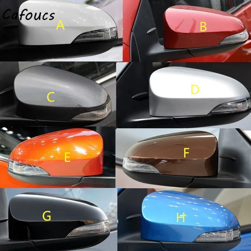 car accessories for toyota yaris 20122019 models rearview mirror cover rearview mirror housing fit for car with turn signal free global shipping