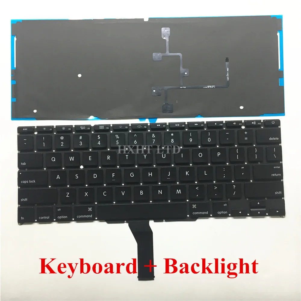 Новая клавиатура A1370 A1465 US USA с подсветкой для Macbook Air 11 &quotA1370 Клавиатура ноутбука