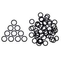 promotion 50 x nitrile rubber o ring black 11 mm x 15 mm x 2 mm 10x pipe tube hose connector o ring gasket washer 18x13x2 5mm