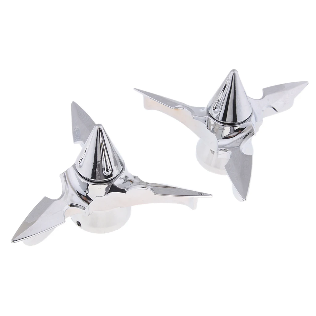 Chrome Spun Blade Axle Caps For 2008-2013 | Автомобили и мотоциклы